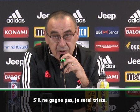 Ballon d'Or - Sarri : Si Ronaldo ne gagne pas, je serai triste
