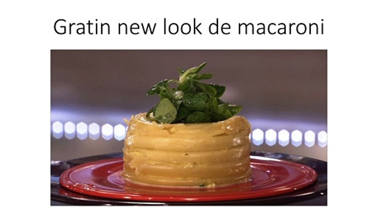 Gratin new look de macaroni