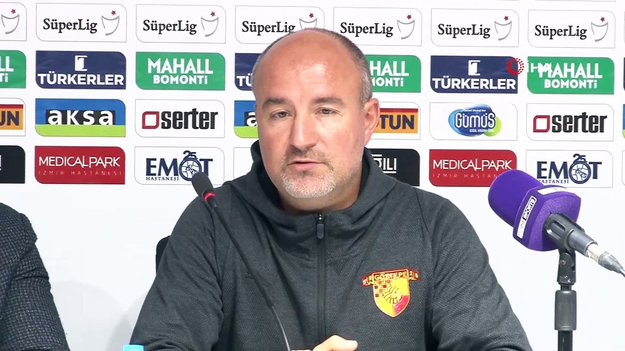 Göztepe Teknik Sorumlusu Ersan Parlatan: “1 puan almak önemliydi”