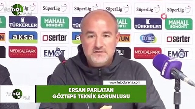 Göztepe Teknik Sorumlusu Ersan Parlatan: 1 puan almak önemliydi