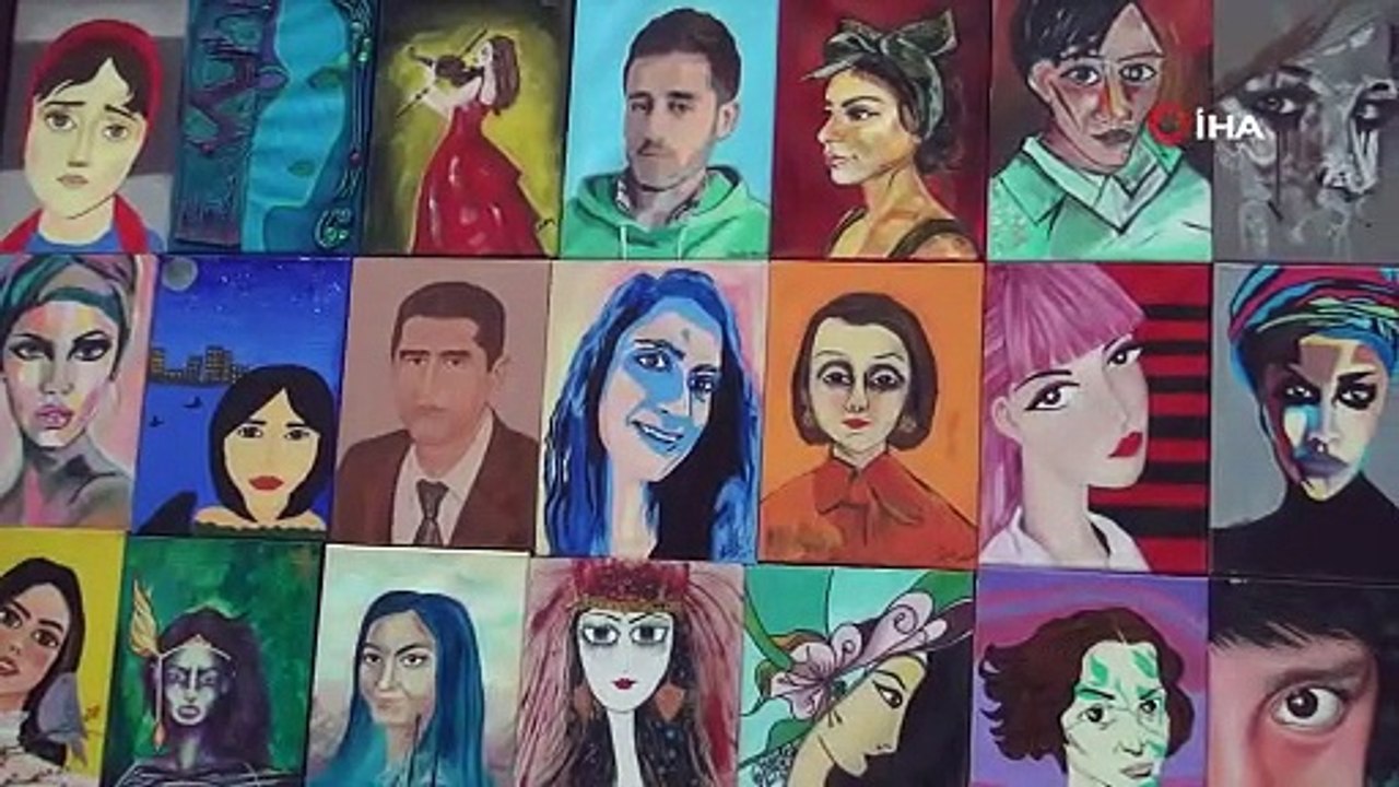 Tatvan’da 81 il öğretmen öğrenci resim ve sanat sergisi