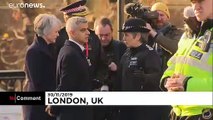 PM and Mayor join police chiefs on tour of bridge attack scene