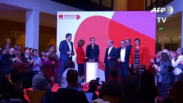 Esken und Walter-Borjans sollen künftig die SPD führen