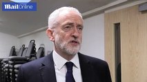 Jeremy Corbyn reacts to London Bridge terrorist attack