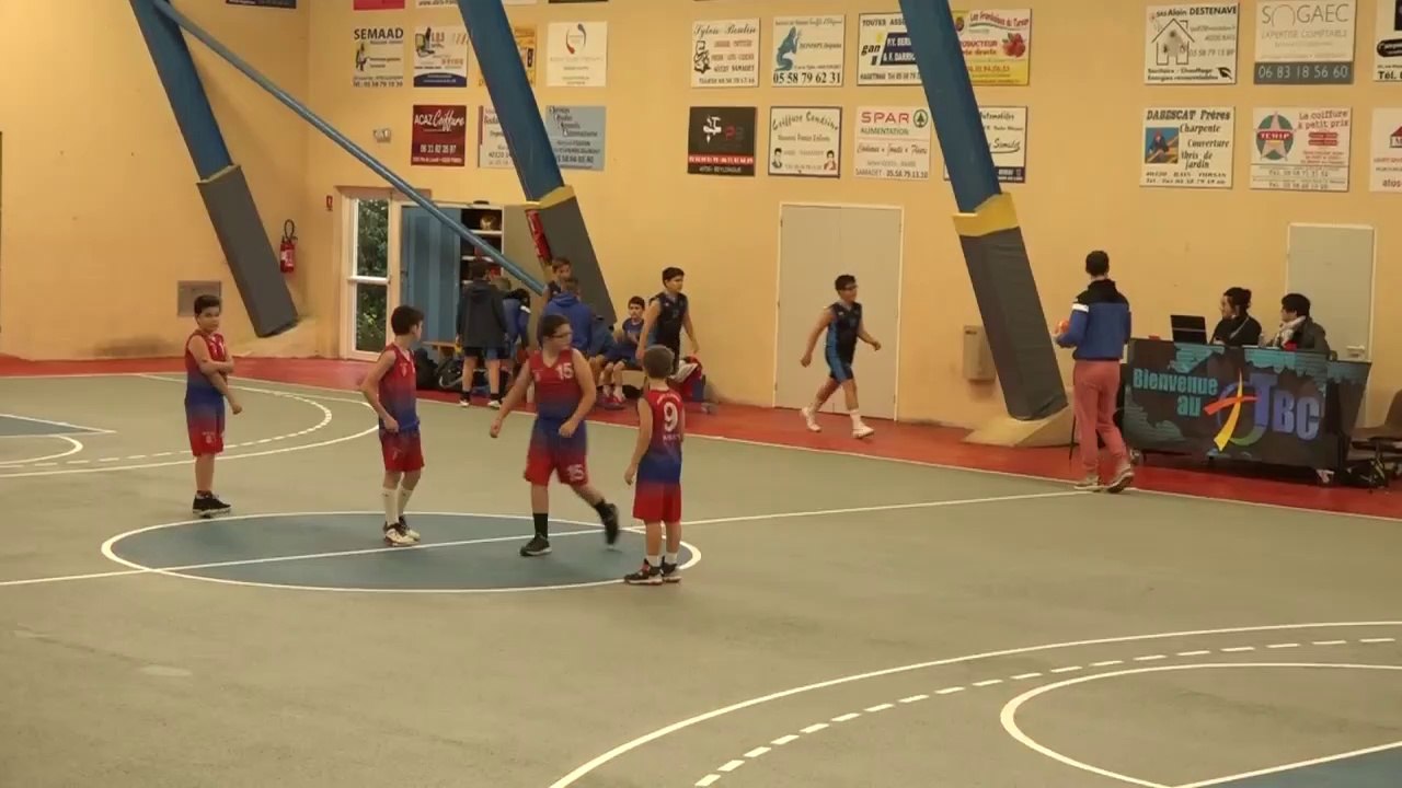 30.11.19  U11 Poussins  TURSAN BASKET CHALOSSE -MIMBASTE CLERMONT 1e Partie