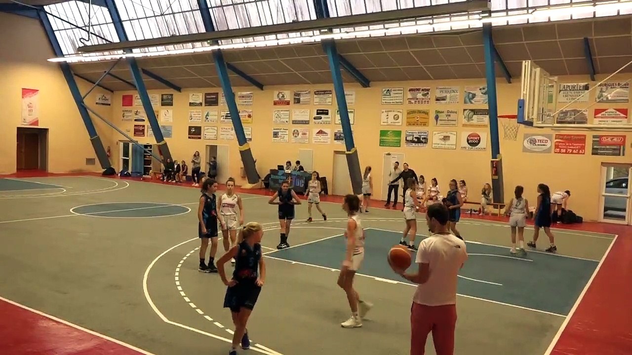 30.11.19  U15 Minimes Filles  TURSAN BASKET CHALOSSE -  UNION ST SEVER AUDIGIGNON 1e Partie