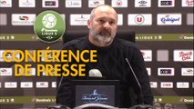 Conférence de presse EA Guingamp - SM Caen (1-1) :  (EAG) - Pascal DUPRAZ (SMC) - 2019/2020
