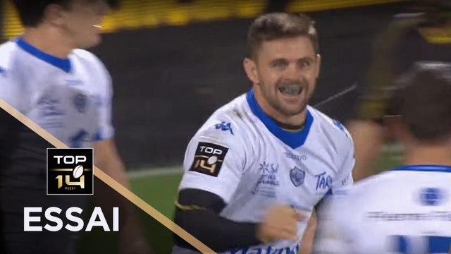 TOP 14 - Essai Rory KOCKOTT (CO) - La Rochelle - Castres - J10 - Saison 2019/2020
