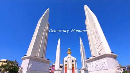 Democracy Monument in Bangkok, Thailand
