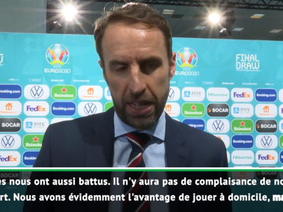 Euro 2020 - Southgate : "Peu importe qui joue à domicile si tu ne joues pas bien"