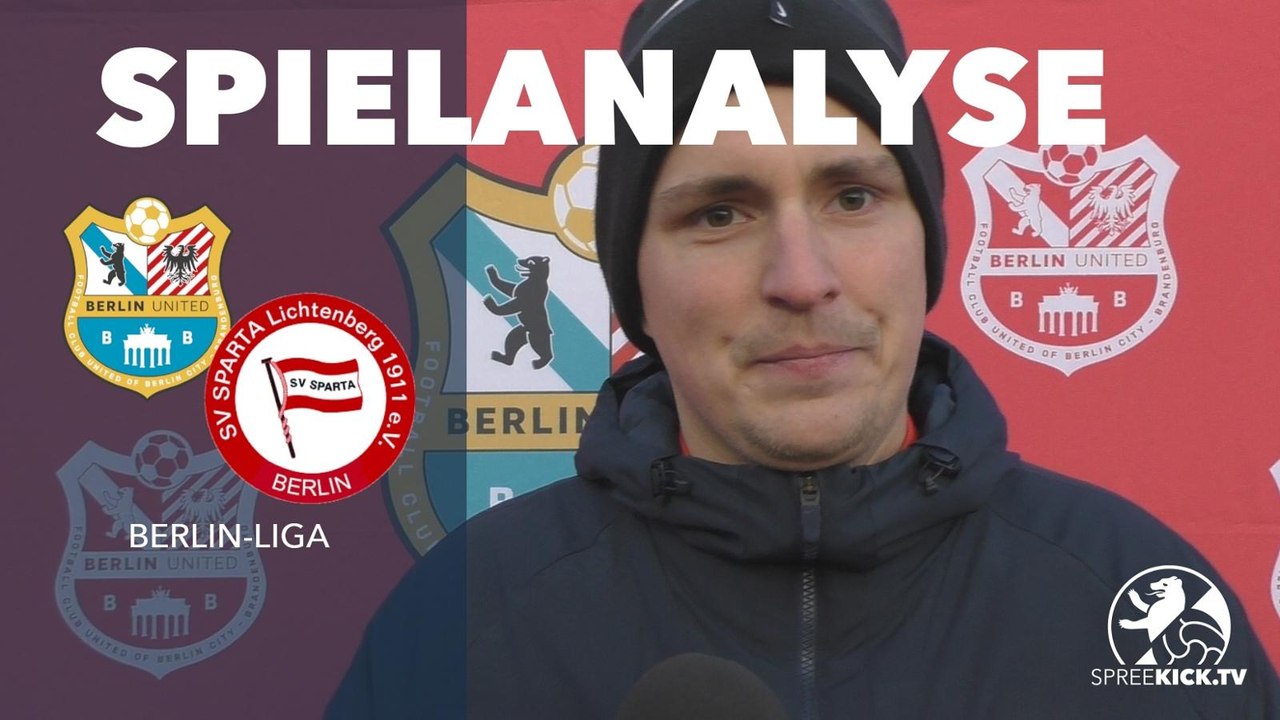 Spielanalyse | Berlin United - SV Sparta Lichtenberg (15. Spieltag, Berlin-Liga)