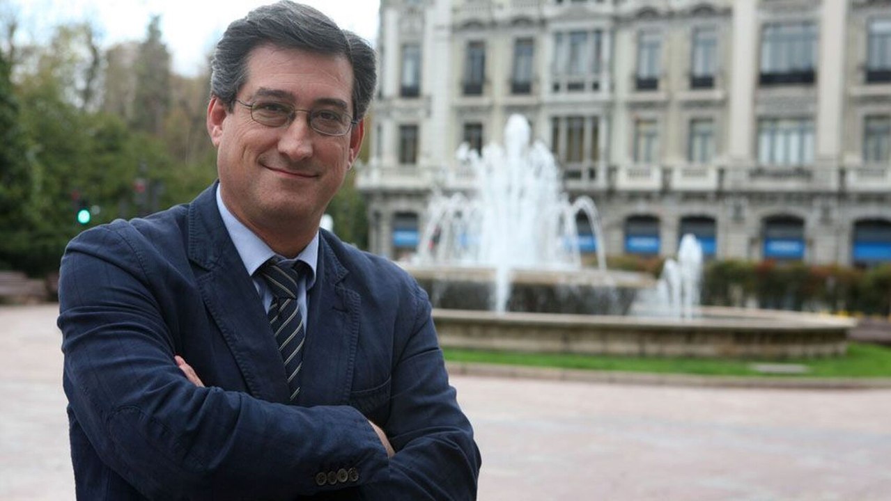 Ignacio Prendes, en la reunión de Cs