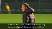 Make the Ballon d'Or easy and give it to Messi -  Valverde