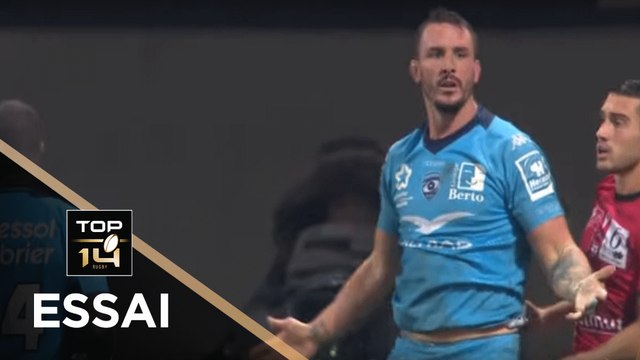 TOP 14 - Essai Louis PICAMOLES (MHR) - Montpellier - Lyon - J10 - Saison 2019/2020