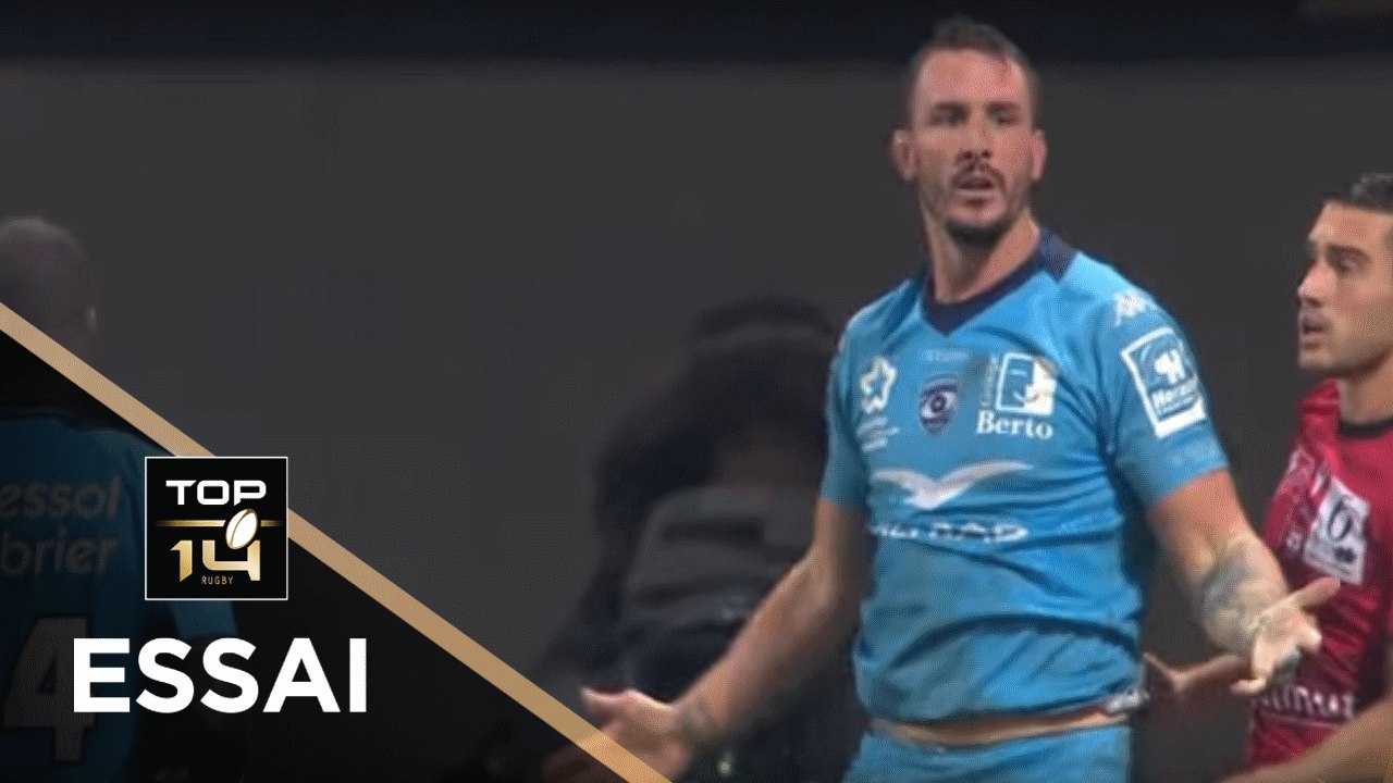 TOP 14 - Essai Louis PICAMOLES (MHR) - Montpellier - Lyon - J10 - Saison 2019/2020