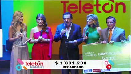 ¡Meta superada! Teletón Ecuador logró recaudación de $1.801.200