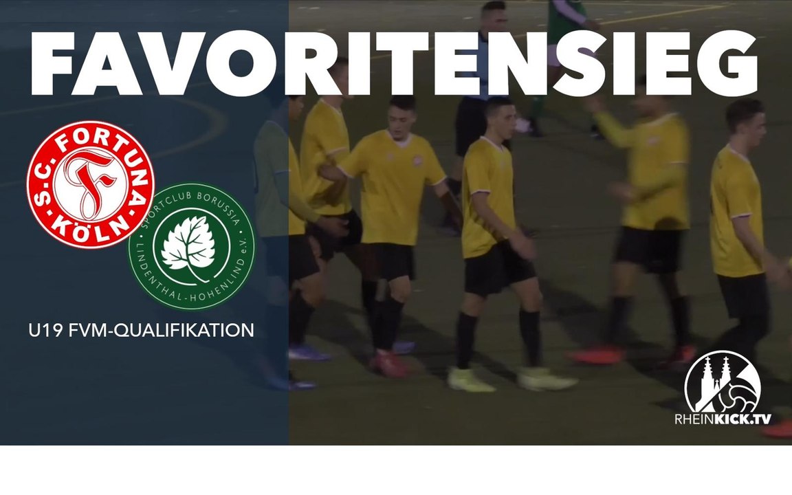 Deutlicher Favoritensieg im Endspiel | SC Fortuna Köln U19 – SC Borussia Lindenthal-Hohenlind U19