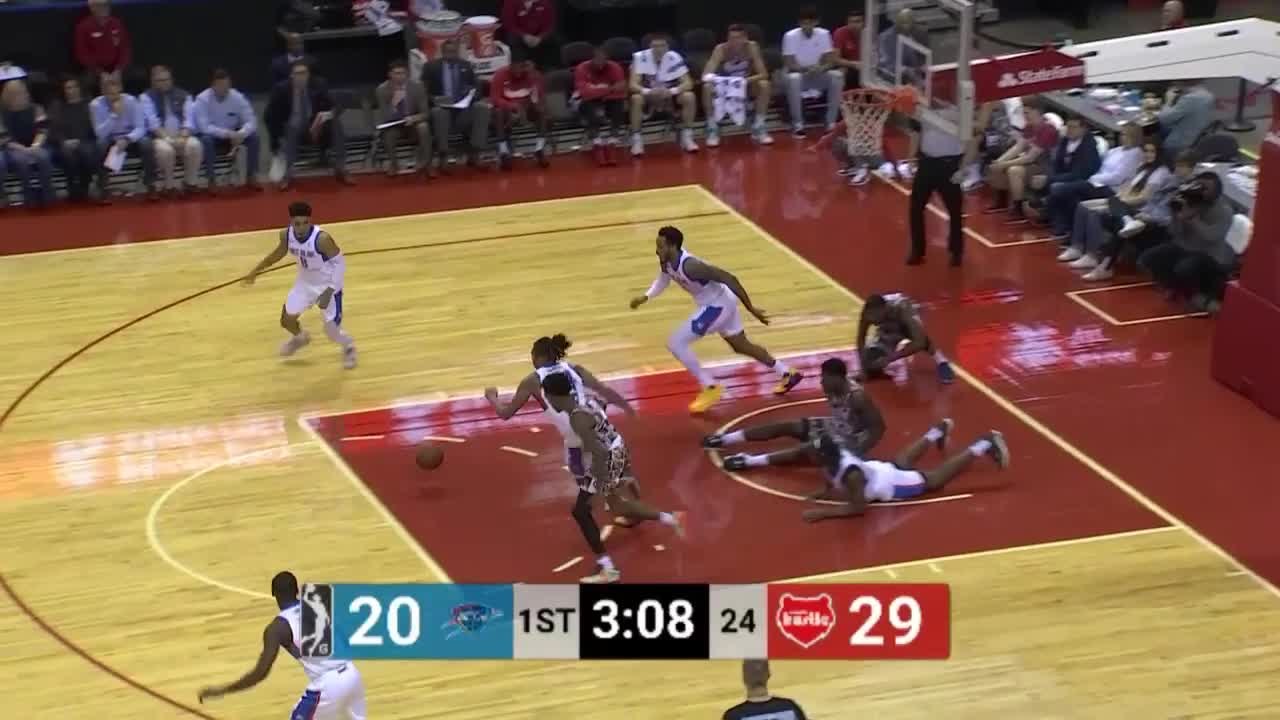 Sedrick Barefield sets up the nice finish