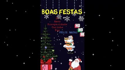 Скачать видео: Feliz NATAL ╠ ➽ LINDA MENSAGEM  #2