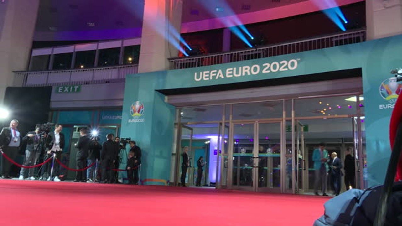 Go behind the scenes in Bucharest at the Euro 2020 draw