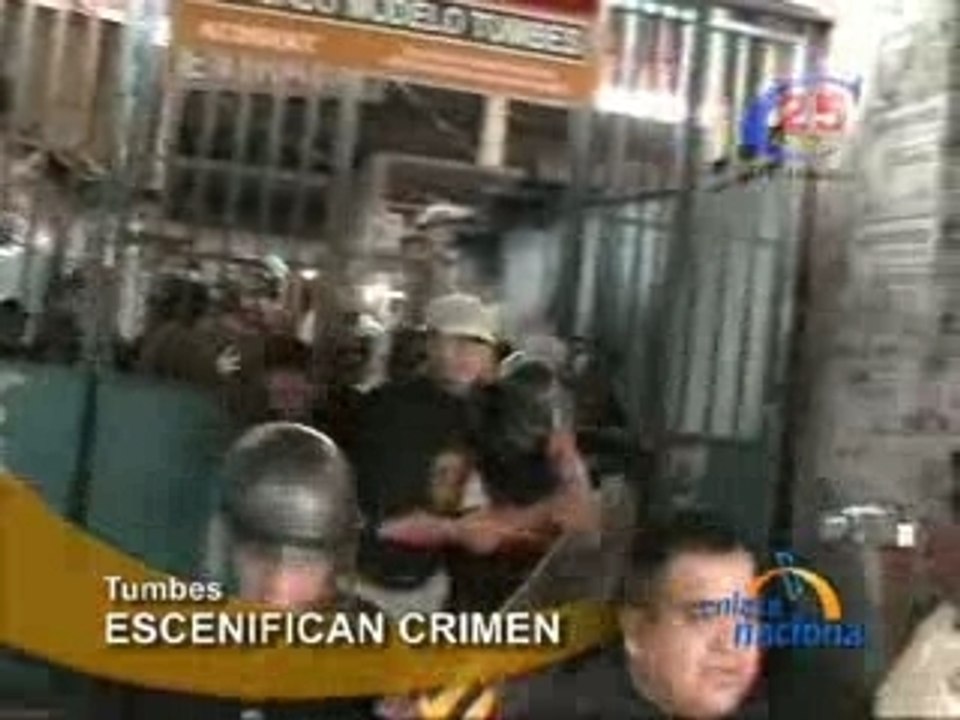 ESCENIFICAN CRIMEN - TUMBES
