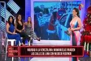 Navidad a la venezolana: bellas Mamanuelas invaden las calles de Lima