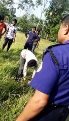 Desperate Dog Rescued from Plastic Container