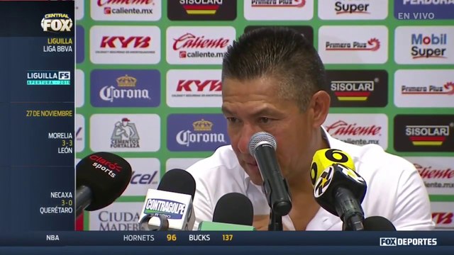 Liga MX: Perdimos la serie en Morelia : Ignacio Ambriz