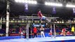 PH gymnast Carlos Yulo warms up before competition starts