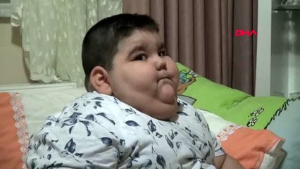 Samsun-4 yaşında 70 kiloya ulaşan yağız, yardım bekliyor