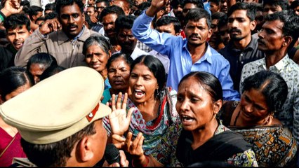 Protests in India over Telangana vet's suspected rape, murder