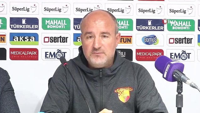 Göztepe Teknik Sorumlusu Ersan Parlatan: 1 Puan Almak Önemliydi