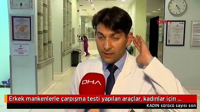 Erkek mankenlerle çarpışma testi yapılan araçlar, kadınlar için tehlike