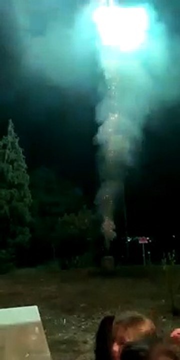 anniversaire 10 ans - thème fortnite - feu d'artifice