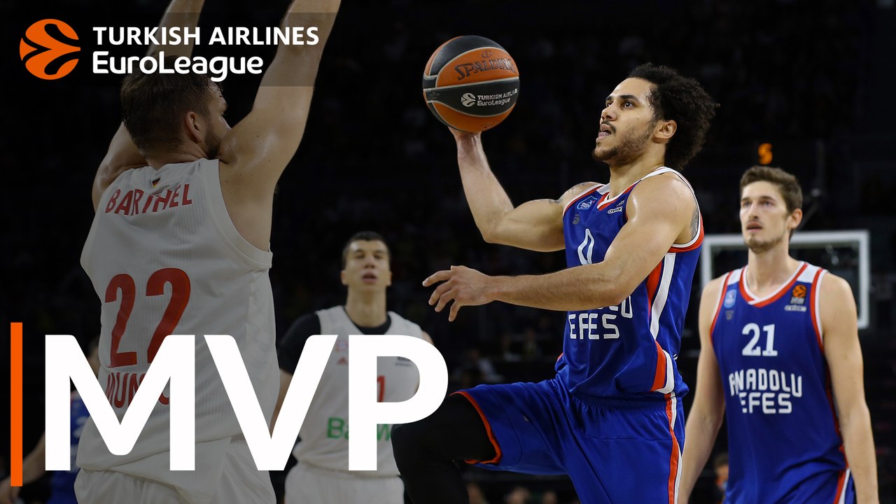 Turkish Airlines EuroLeague MVP for November: Shane Larkin, Anadolu Efes Istanbul