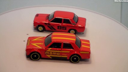 Hot Wheels & Greenlight Datsun 510 Vergleich - deutsch