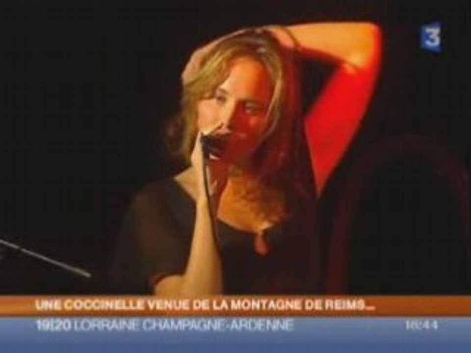 Lisa Portelli au 19|20 France3 le 1er février 2008