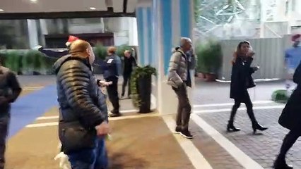 Jessica e il fratello di Immobile all'Olimpico