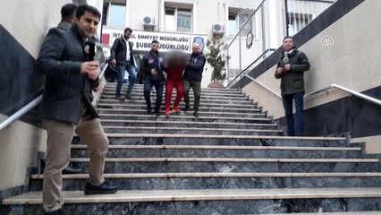 Patrik Bartholomeos'un evinden hırsızlık girişiminde bulunan şüpheliler adliyeye sevk edildi