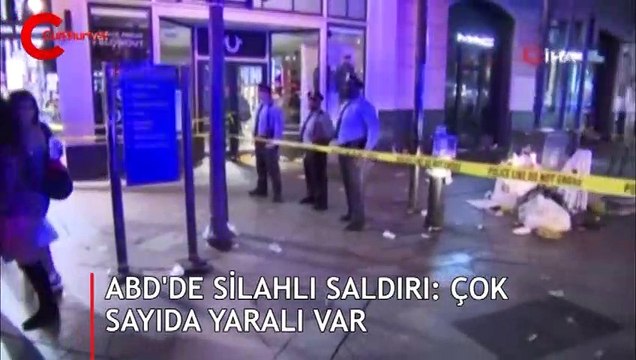ABD'de silahlı saldırı: Çok sayıda yaralı var