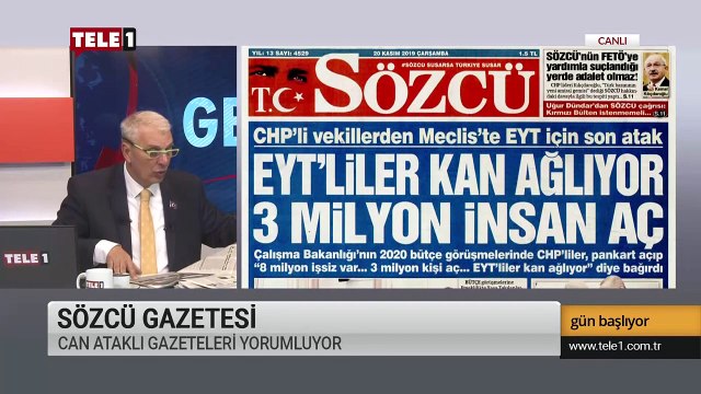 Rusya sözünü tutmuyorsa neden gereğini yapmıyorsunuz - Gün Başlıyor (20 Kasım 2019)