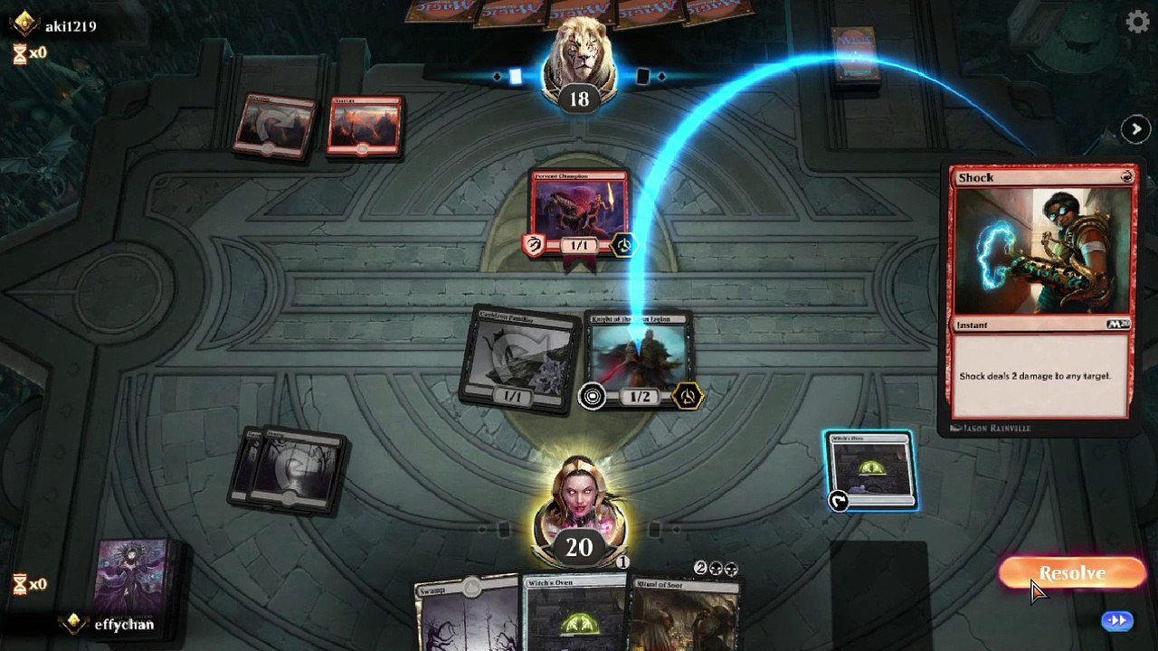 Mono Black Oven vs Mono Red Aggro (Standard Ranked)