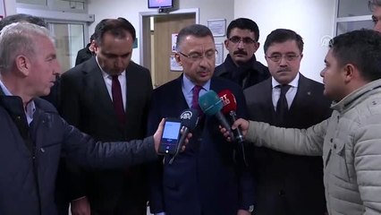 Cumhurbaşkanı Yardımcısı Oktay: "(Sporcuları taşıyan minibüsün devrilmesi) 15 çocuğumuzun durumu...