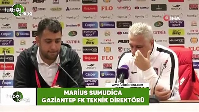 Marius Sumudica: Mağlubiyeti hak etmedik