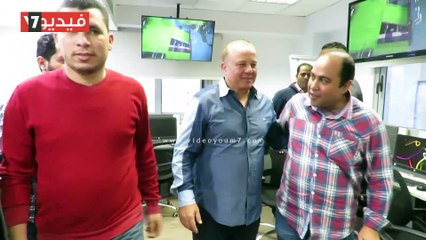 شوقى غريب يزور اليوم السابع بعد إنجاز التتويج بأمم أفريقيا والتأهل لطوكيو