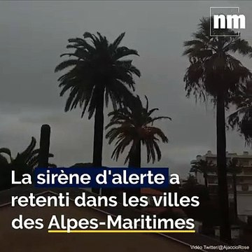 Alerte rouge pluie-inondation, la sirène d'alerte retentit dans les Alpes-Maritimes