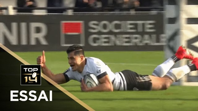 TOP 14 - Essai Axel MULLER (CAB) - Brive - Paris - J10 - Saison 2019/2020