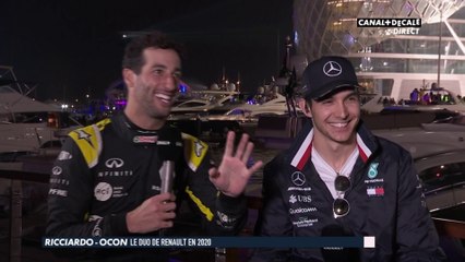 Ricciardo-Ocon le duo de Renault en 2020