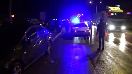 İnegöl'de zincirleme kaza: 9 araç birbirine girdi