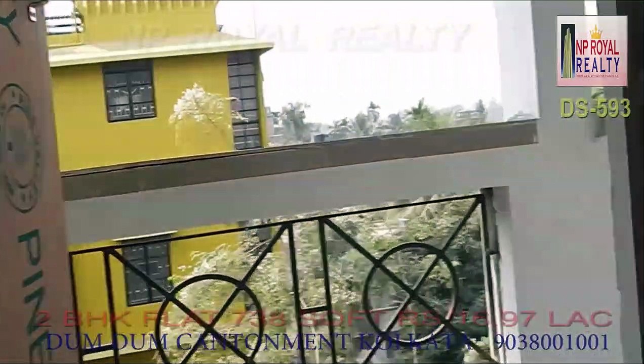 2bhk NO GST 738 sqft READY TO MOVE flat near dum dum cantonment NP ROYAL REALTY DS593